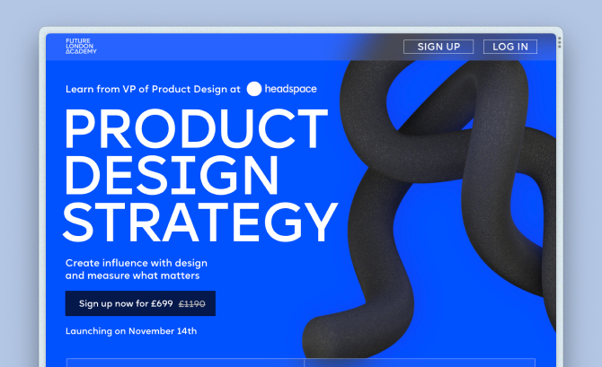 Product Design Strategy Course