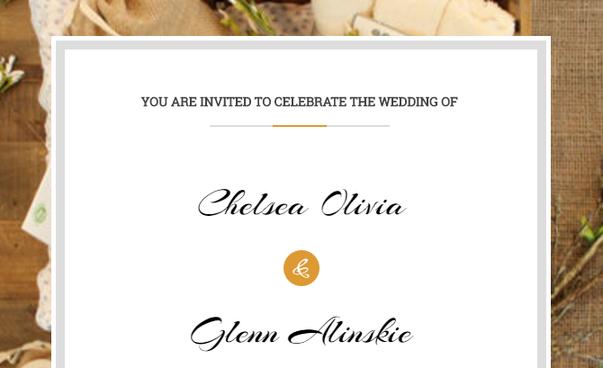 Wedding Card Invitation 