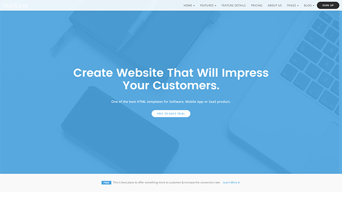 SoftEase SaaS Product Template