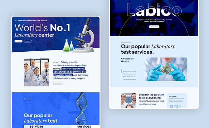 Labico WebFlow Template