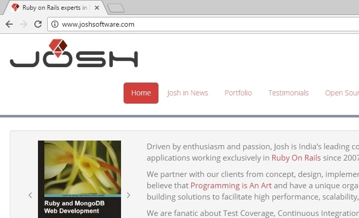 Josh software